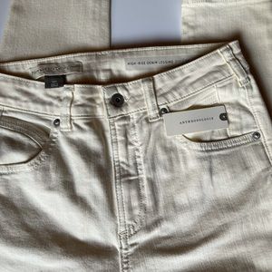 Anthropologie High Rise Denim Leggings 29 Tall